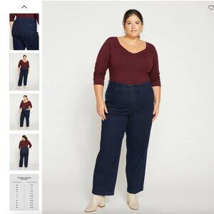 Size 28 Universal Standard Weekender jeans